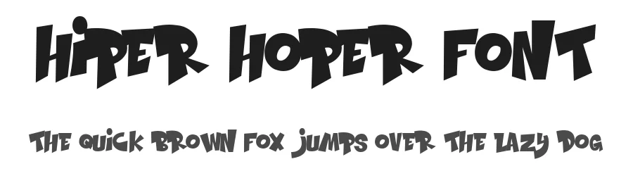 Hiper Hoper Font by Cikareotype Studio — Display Font