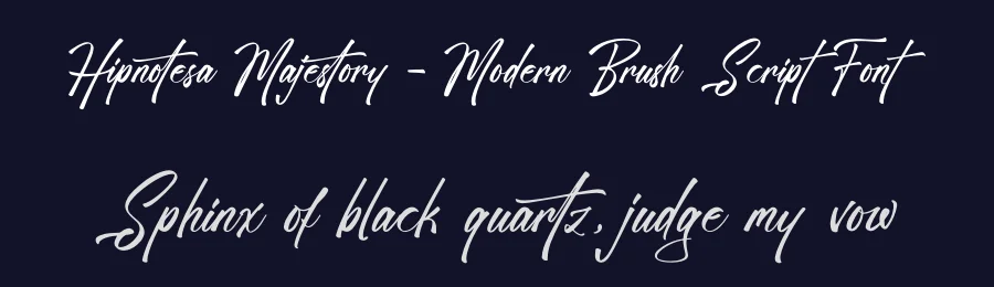 Hipnotesa Majestory – Modern Brush Script Font by letterenastudios — Script Handwritten Font — thumbnail 2