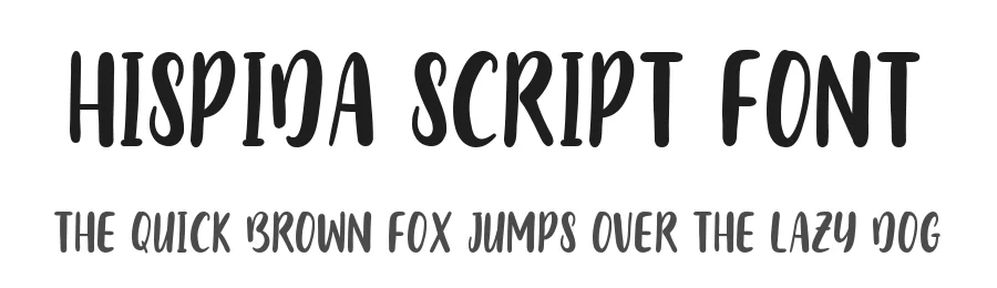 Hispida Script Font by ekosamp — Script Handwritten Font