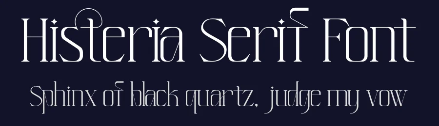 Histeria Serif Font by Storytype — Serif Font — thumbnail 2