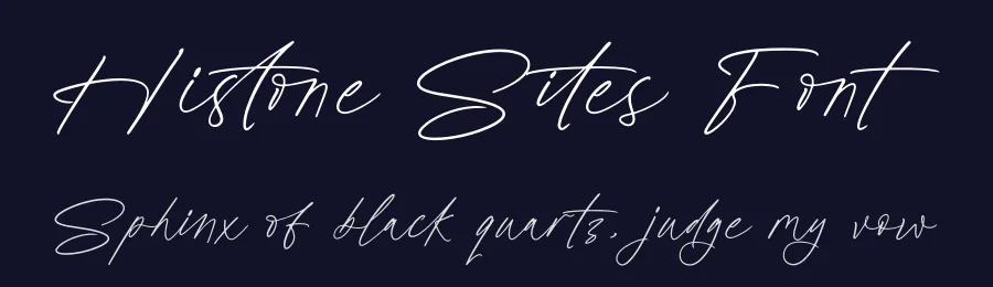 Histone Sites Font by letterenastudios — Script Handwritten Font — thumbnail 2