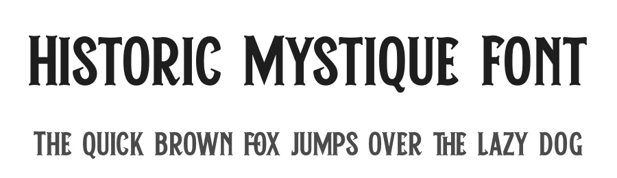 Historic Mystique Font by timelesstype.co — Display Font