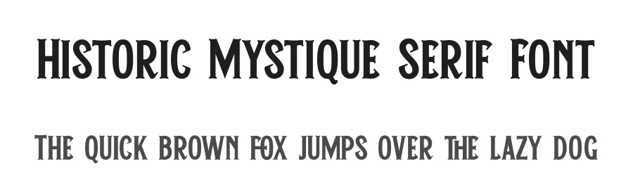 Historic Mystique Serif Font by timelesstype.co — Serif Font