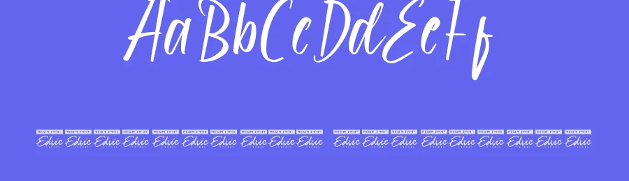 History Glamour Font by edricstudio — Script Handwritten Font — thumbnail 3