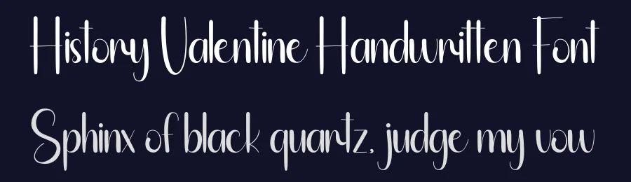 History Valentine Handwritten Font by andikastudio — Script Handwritten Font — thumbnail 2