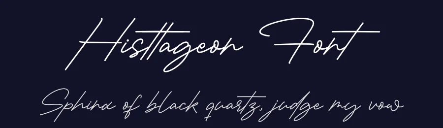 Histtageon Font by grahatype — Script Handwritten Font — thumbnail 2