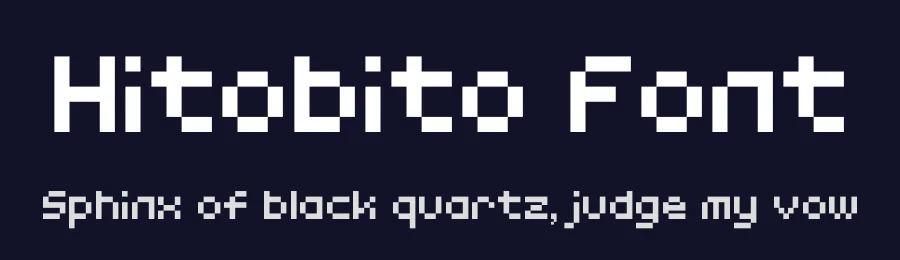 Hitobito Font by Junhan — Display Font — thumbnail 2