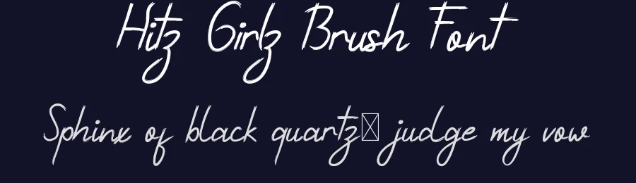 Hitz Girlz Brush Font by edricstudio — Script Handwritten Font — thumbnail 2
