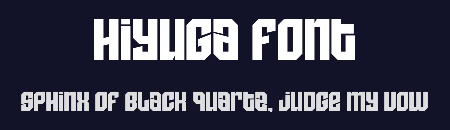 Hiyuga Font by Funtype — Display Font — thumbnail 2