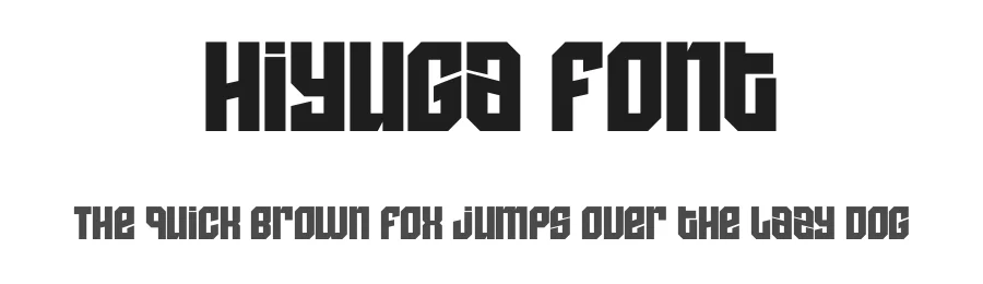 Hiyuga Font by Funtype — Display Font