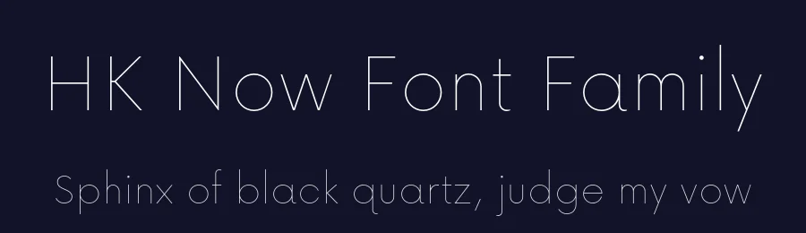 HK Now Font Family by Hanken Design Co. — Sans Serif Font — thumbnail 2
