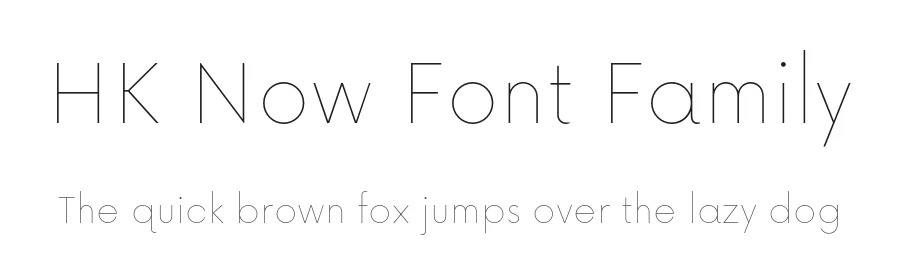 HK Now Font Family by Hanken Design Co. — Sans Serif Font