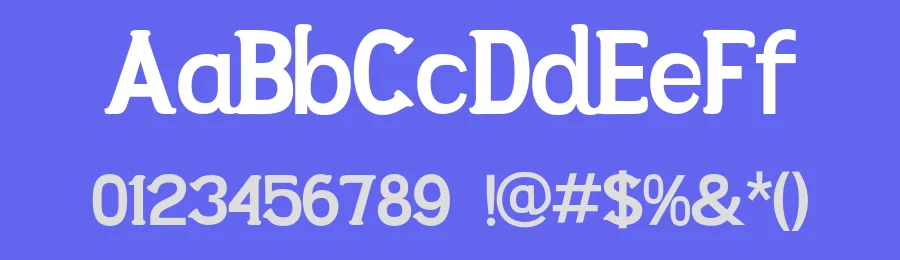 Hoader Break Font by Rachmad bagus f — Decorative Font — thumbnail 3