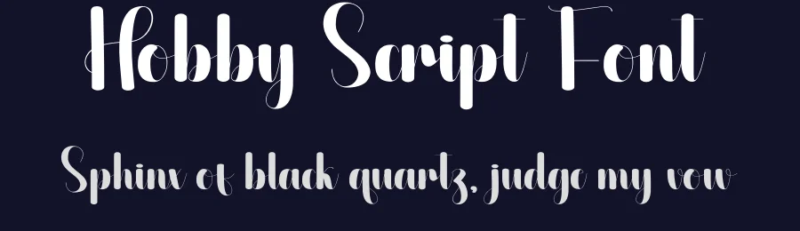 Hobby Script Font by creativeletter — Script Handwritten Font — thumbnail 2