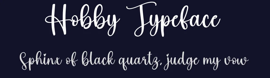 Hobby Typeface by creativeletter — Script Handwritten Font — thumbnail 2
