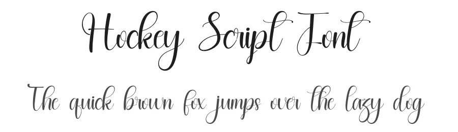Hockey Script Font by inermediaSTUDIO — Script Handwritten Font