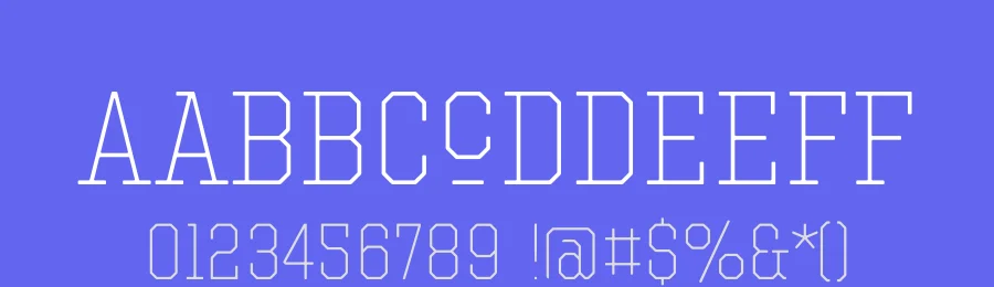 Hockeynight Serif Font Family by XTOPH — Slab Serif Font — thumbnail 3