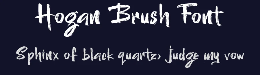 Hogan Brush Font by Aksapix_Type — Script Handwritten Font — thumbnail 2
