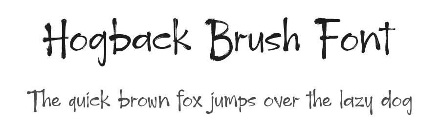 Hogback Brush Font by Allouse.Studio — Script Handwritten Font