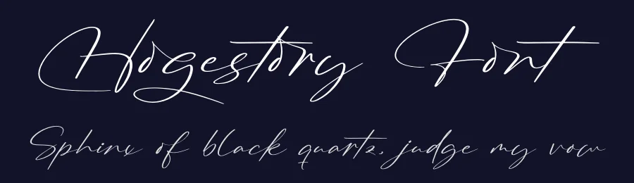 Hogestory Font by grahatype — Script Handwritten Font — thumbnail 2