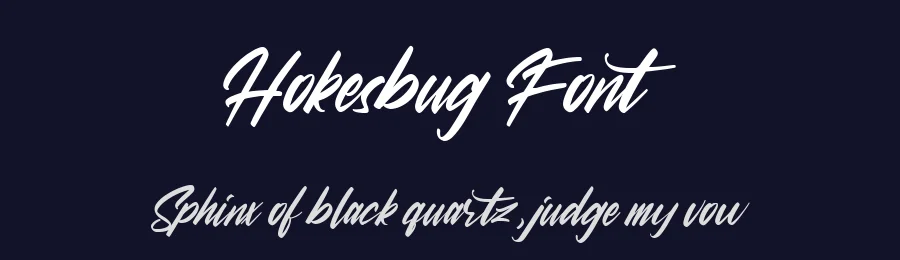 Hokesbug Font by metafontsy — Script Handwritten Font — thumbnail 2