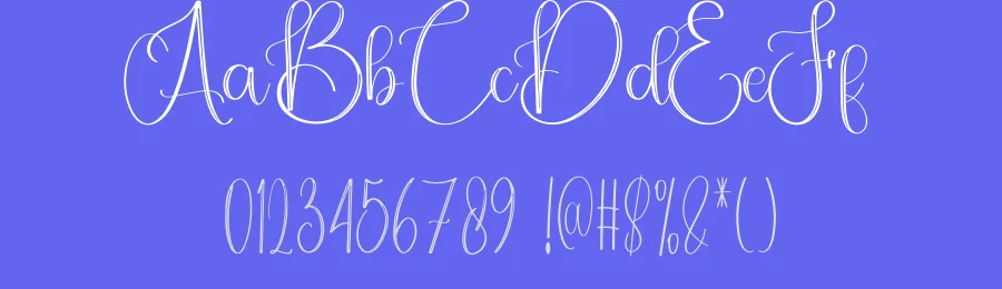 Holiday Birthday Style Script Font by freshtypeink — Script Handwritten Font — thumbnail 3