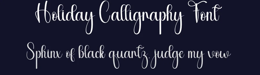 Holiday Calligraphy Font by andikastudio — Script Handwritten Font — thumbnail 2