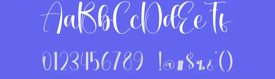 Holiday Calligraphy Font by creativeletter — Script Handwritten Font — thumbnail 3