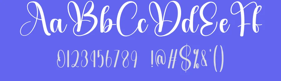 Holiday Calligraphy Script Font by creativeletter — Script Handwritten Font — thumbnail 3