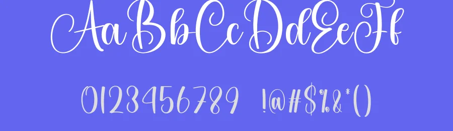 Holiday Calligraphy Script Font by creativeletter — Script Handwritten Font — thumbnail 3
