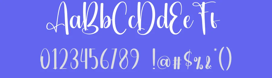 Holiday Charity Script Font by creativeletter — Script Handwritten Font — thumbnail 3