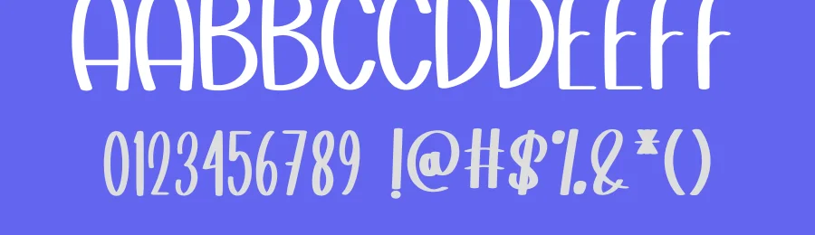 Holiday Charming Handmade Font by freshtypeink — Display Font — thumbnail 3