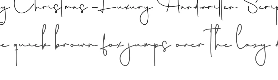 Holiday Christmas – Luxury Handwritten Script Font by creativeletter — Script Handwritten Font
