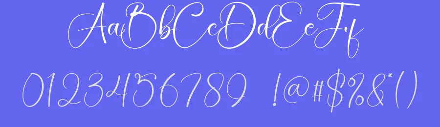 Holiday Christmas – Modern Script Handwritten Font by creativeletter — Script Handwritten Font — thumbnail 3