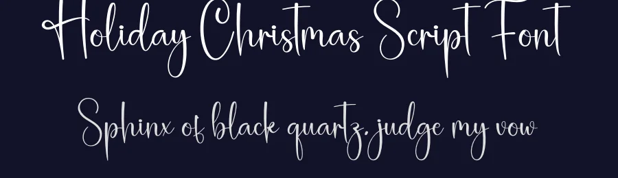 Holiday Christmas Script Font by creativeletter — Script Handwritten Font — thumbnail 2