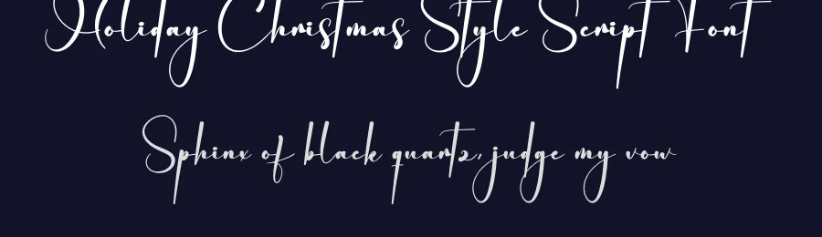 Holiday Christmas Style Script Font by creativeletter — Script Handwritten Font — thumbnail 2