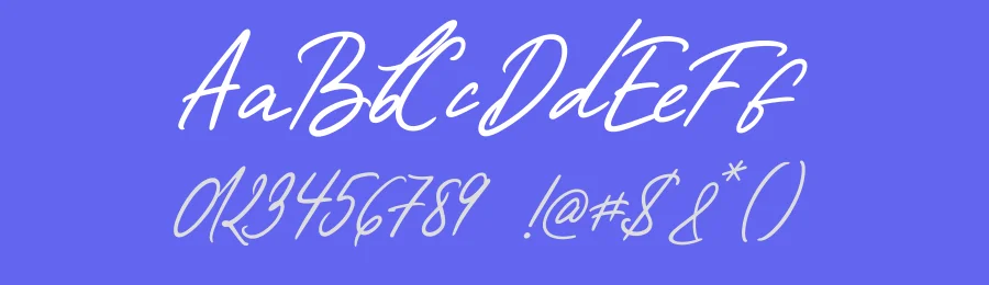 Holiday Excuses Script Font by 1001fonts — Script Handwritten Font — thumbnail 3