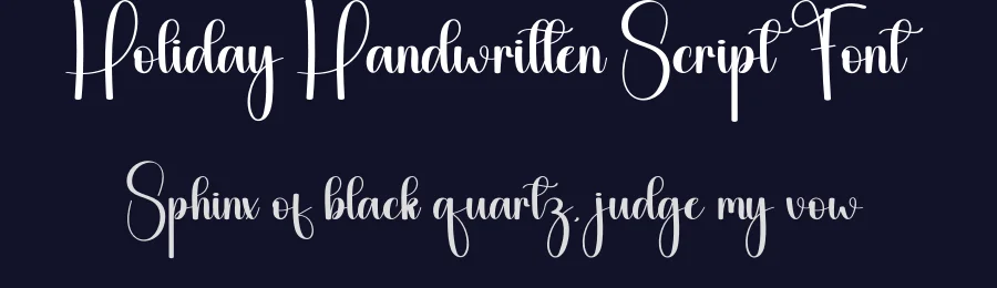 Holiday Handwritten Script Font by andikastudio — Script Handwritten Font — thumbnail 2