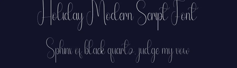Holiday Modern Script Font by andikastudio — Script Handwritten Font — thumbnail 2