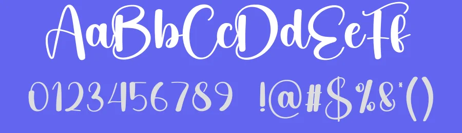 Holiday New Script Handwritten Font by creativeletter — Script Handwritten Font — thumbnail 3