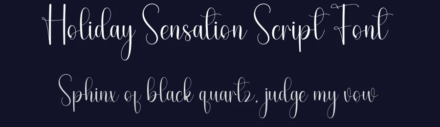 Holiday Sensation Script Font by andikastudio — Script Handwritten Font — thumbnail 2