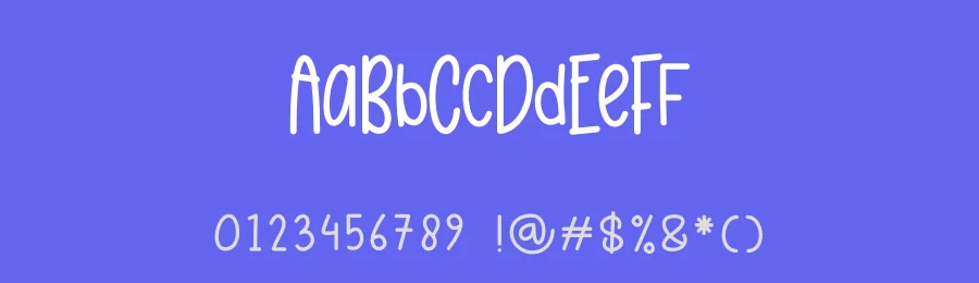 Holiday Simple Handmade Font by andikastudio — Display Font — thumbnail 3