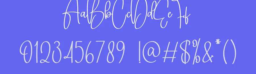 Holiday Snowflakes Script Font by andikastudio — Script Handwritten Font — thumbnail 3