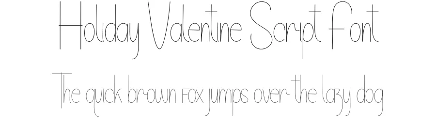 Holiday Valentine Script Font by andikastudio — Display Font