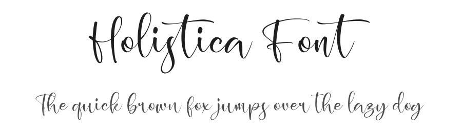 Holistica Font by perspectype — Script Handwritten Font