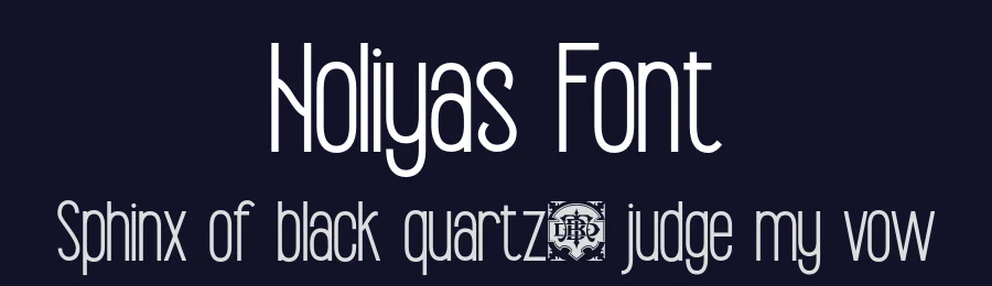 Holiyas Font by burntilldead — Decorative Font — thumbnail 2