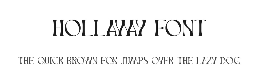 Hollaway Font by noahtype — Display Font