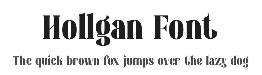 Hollgan Font by Rismatype — Decorative Font