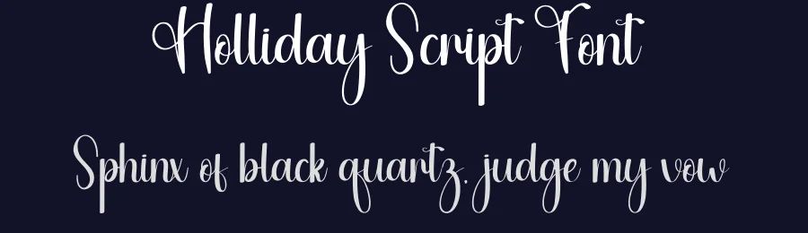 Holliday Script Font by andikastudio — Script Handwritten Font — thumbnail 2