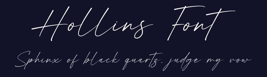 Hollins Font by Rantautype — Script Handwritten Font — thumbnail 2